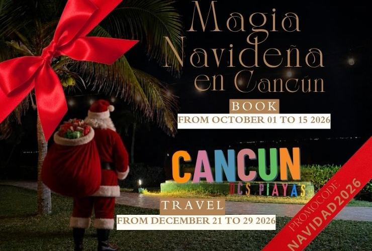Magia Navideña en Cancún Dos Playas Faranda Cancún Magia Navideña en Cancún Dos Playas Faranda Cancún