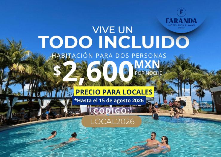 🌴✨ ¡Vive un TODO INCLUIDO! ✨🌴 Dos Playas Faranda Cancún 🌴✨ ¡Vive un TODO INCLUIDO! ✨🌴 Dos Playas Faranda Cancún