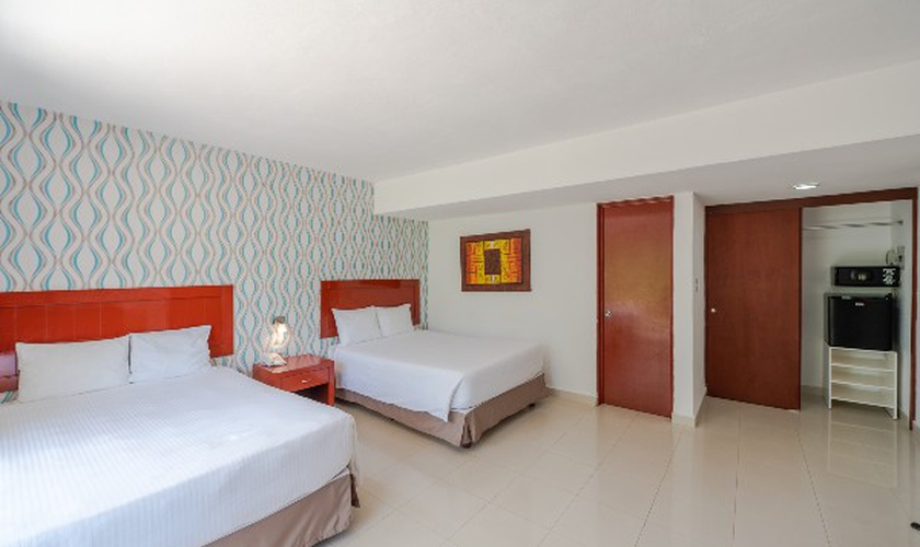 Habitación estándar doble Hotel Dos Playas Faranda Cancún