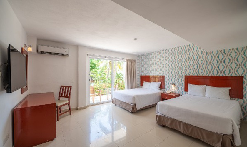 Habitación estándar doble Hotel Dos Playas Faranda Cancún