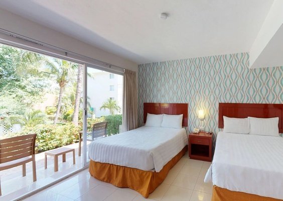 Habitación Estándar con terraza/balcón Hotel Faranda Dos Playas Cancún Cancún Habitación Estándar con terraza/balcón Hotel Faranda Dos Playas Cancún Cancún