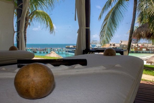 Servicio de masajes ($) Hotel Dos Playas Faranda Cancún