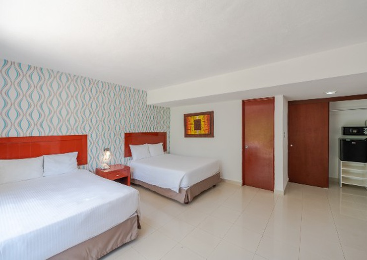 Habitación estándar doble Hotel Dos Playas Faranda Cancún