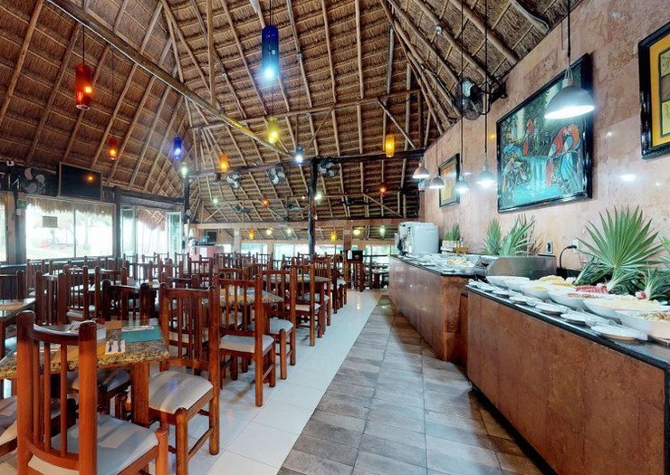 Restaurante iguanas Hotel Dos Playas Faranda Cancún