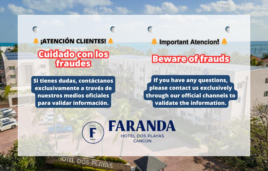 📰 Comunicado Oficial Cancún 📰 Comunicado Oficial Hotel Dos Playas Faranda Cancún Cancún